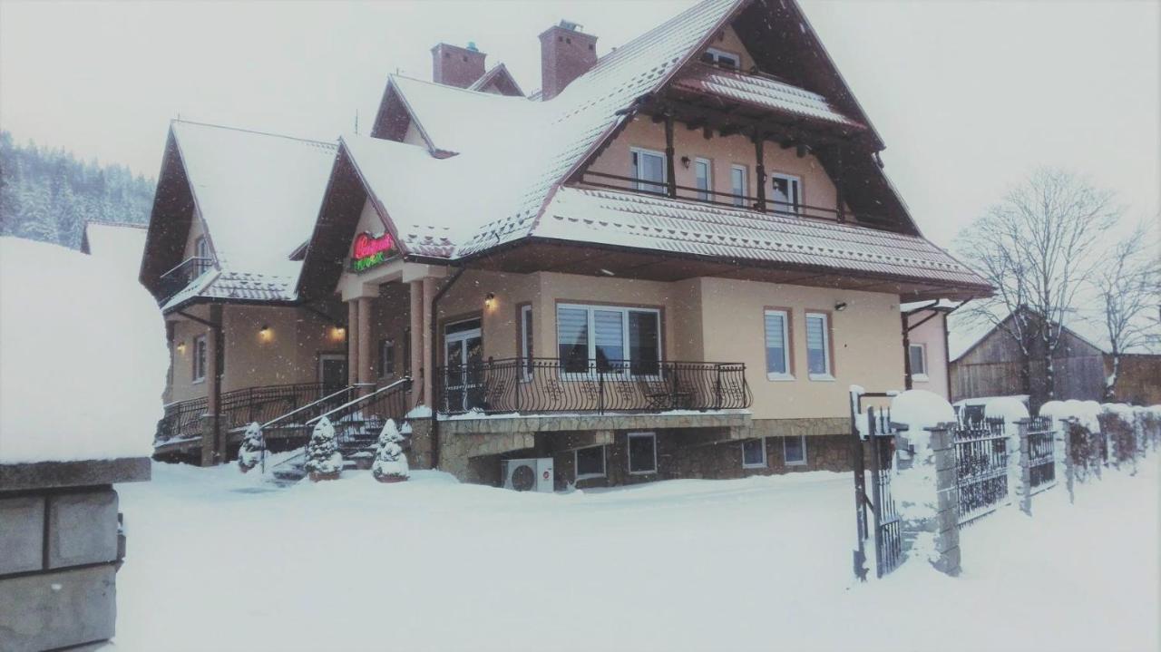 Hotel Pensjonat I Restauracja Nowak Łapsze Niżne Exterior foto